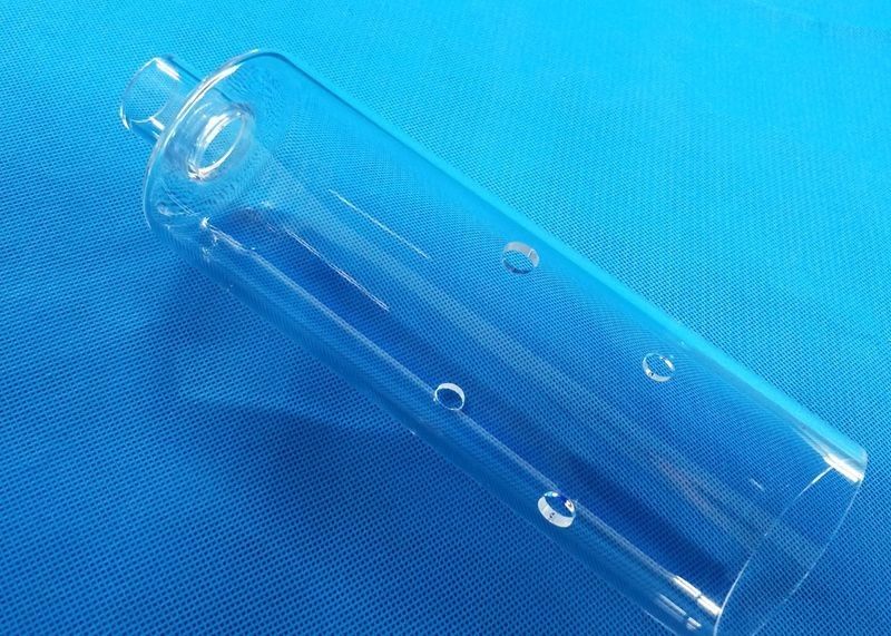 Filter Uv Quartz Glass Tube 100mm 2500mm Panjang Sio2 Gt Bahan 99 99