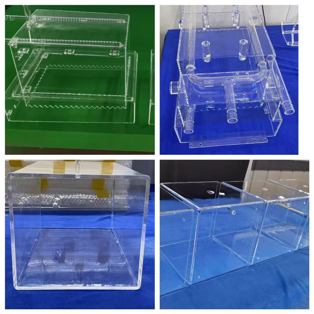 kasus perusahaan terbaru tentang Custom JGS2 Quartz Square Tank-Amy