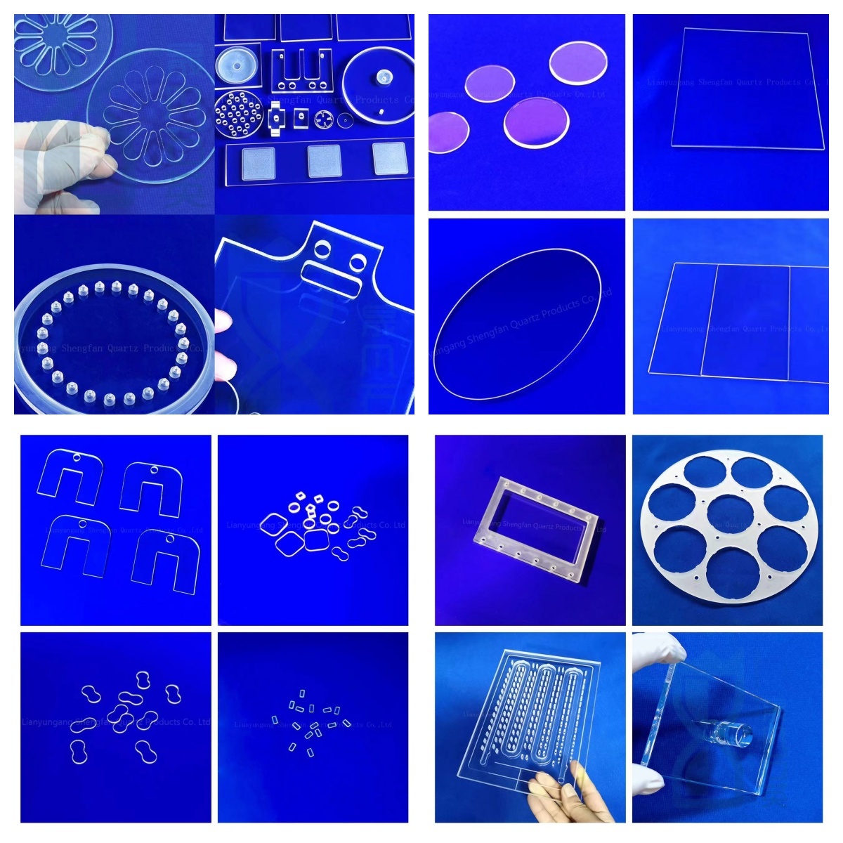 kasus perusahaan terbaru tentang Custom Special-shaped Quartz Sight Window for Korean Semiconductor Client-Amy