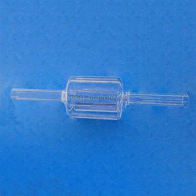 kualitas  Clear Quartz Glass Tube with No Air Bubble and Good Electrical Insulation for Photovoltaic Applications pabrik