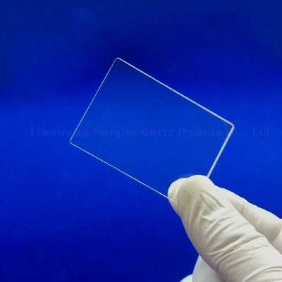 Heat Resistance Quartz Sight Glass Plate Transmisi Tinggi Transparan Untuk Sinar UV