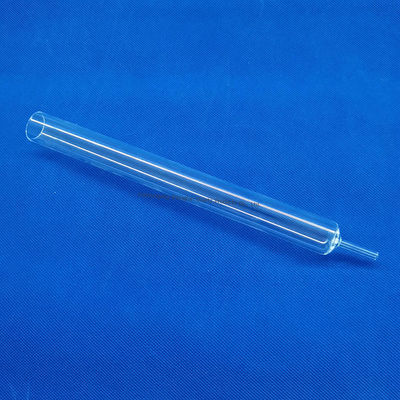 Tabung Kaca Kuarsa SiO2 Kemurnian Tinggi Tahan Suhu Tinggi Tahan Korosi dan Tabung Silika Fusi