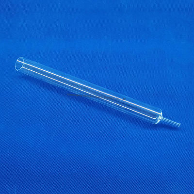 Tabung Kaca Kuarsa SiO2 Kemurnian Tinggi Tahan Suhu Tinggi Tahan Korosi dan Tabung Silika Fusi