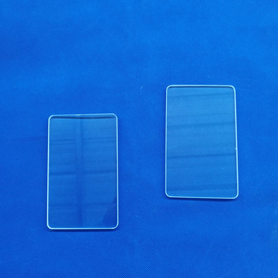 Pelat Kaca Kuarsa Transmisi Tinggi Putaran Windows Disc Tahan Panas