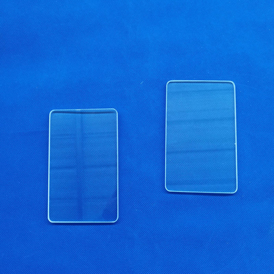 Pelat Kaca Kuarsa Transmisi Tinggi Putaran Windows Disc Tahan Panas