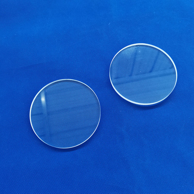 Uv Optical Quartz Glass Crystal Plate Transparan Tipis 100mm