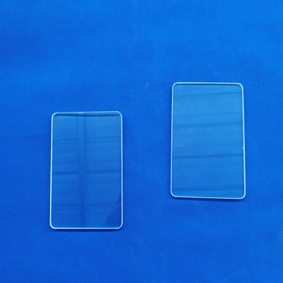 Pelat Kaca Kuarsa Transmisi Tinggi Putaran Windows Disc Tahan Panas