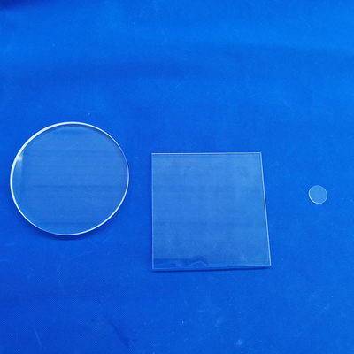 2.2g / Cm3 Pelat Silika Fusi Kuarsa Transparan Uv Transmisi Tinggi