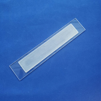 XRD- Fused Quartz Sample Sink Plate Korosi Disesuaikan Tahan Suhu Tinggi