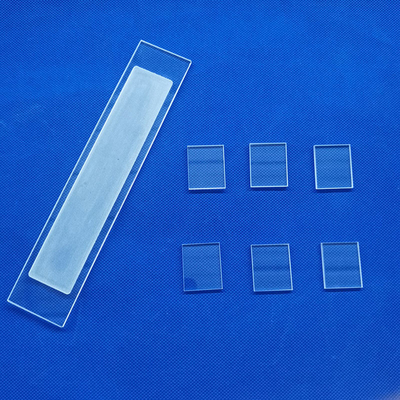 XRD- Fused Quartz Sample Sink Plate Korosi Disesuaikan Tahan Suhu Tinggi