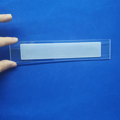 XRD- Fused Quartz Sample Sink Plate Korosi Disesuaikan Tahan Suhu Tinggi