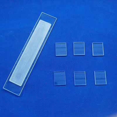 XRD- Fused Quartz Sample Sink Plate Korosi Disesuaikan Tahan Suhu Tinggi