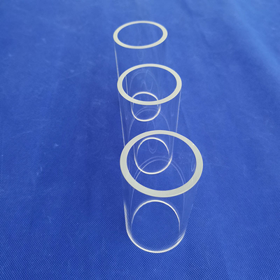 Reactor Quartz Testing Tube Kaca Lengan Untuk Lampu Kuman 40 MM