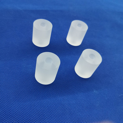 Laser Punching Quartz Glass Rod Pembakaran Khusus Tahan Panas Tinggi Internal