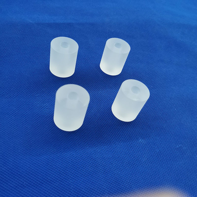Laser Punching Quartz Glass Rod Pembakaran Khusus Tahan Panas Tinggi Internal