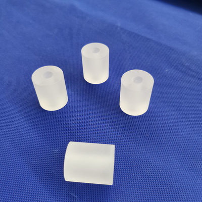 Laser Punching Quartz Glass Rod Pembakaran Khusus Tahan Panas Tinggi Internal