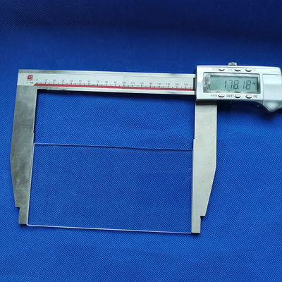 Heat Resistance Quartz Sight Glass Plate Transmisi Tinggi Transparan Untuk Sinar UV