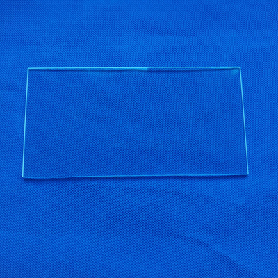 Heat Resistance Quartz Sight Glass Plate Transmisi Tinggi Transparan Untuk Sinar UV