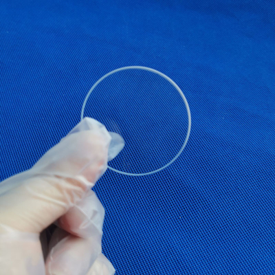 Heat Resistance Quartz Sight Glass Plate Transmisi Tinggi Transparan Untuk Sinar UV