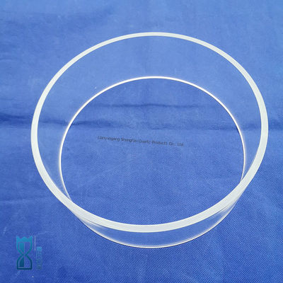 Tabung Kaca Kuarsa Tahan Suhu Tinggi Tahan Korosi Warna Bening dan Tabung Silika Leleh