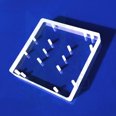 Uv Optical Quartz Glass Crystal Plate Transparan Tipis 100mm