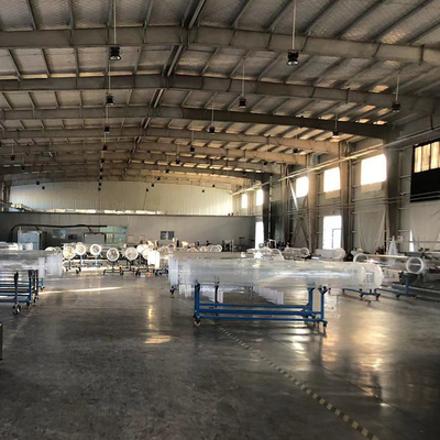 Pabrik Fotovoltaic Kuarsa Tabung Kaca Bening Diameter Besar