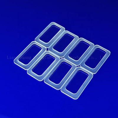 Custom Clear Quartz Glass Plate High Resistant Quartz Glass Disc Untuk UV