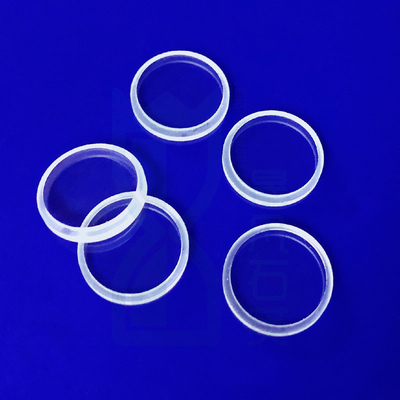 Custom High Purity UV Fused Silica Quartz Glass Optical Windows Untuk Instrumen Elektronik