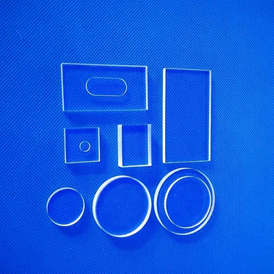 Pabrik Custom Quartz Glass Sheet Laser Suhu Tinggi Dibocorkan