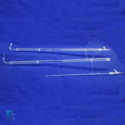 Profesional Custom Korosi Tahan Las Sisi Pipa Kuarsa Glass Tube