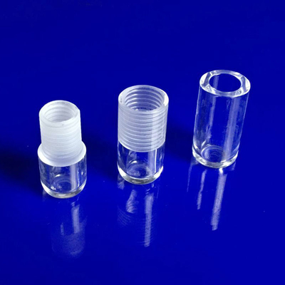 Pabrik Custom korosi tahan Quartz Thread Pipe