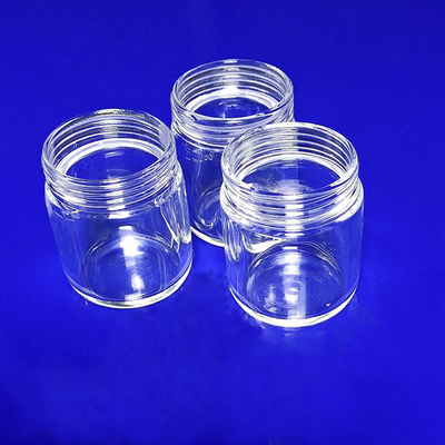 Pabrik Custom korosi tahan Quartz Thread Pipe