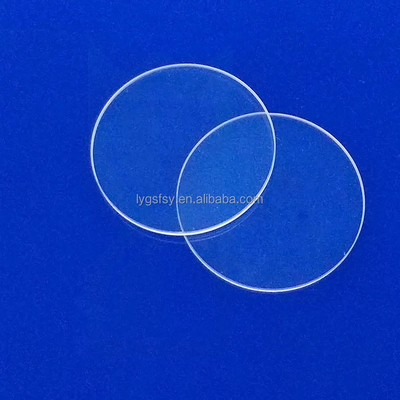 Custom High Temperature Resistant Ultra-nipis Transparent Quartz Sheet Pabrik