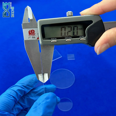 Custom High Temperature Resistant Ultra-nipis Transparent Quartz Sheet Pabrik