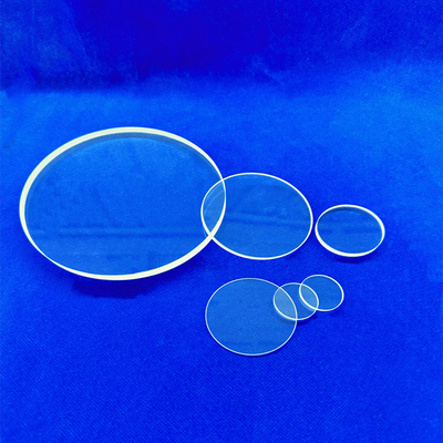 Custom High Purity Fused Silica Quartz Glass Optical Windows Untuk Melindungi Sensor