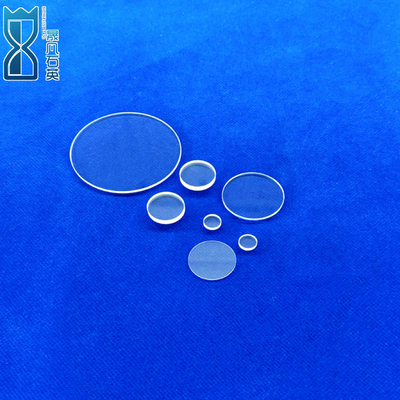 Custom High Purity UV Fused Silica Quartz Glass Optical Windows Untuk Instrumen Elektronik