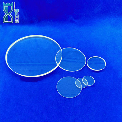 Custom High Purity Fused Silica Quartz Glass Optical Windows Untuk Melindungi Sensor