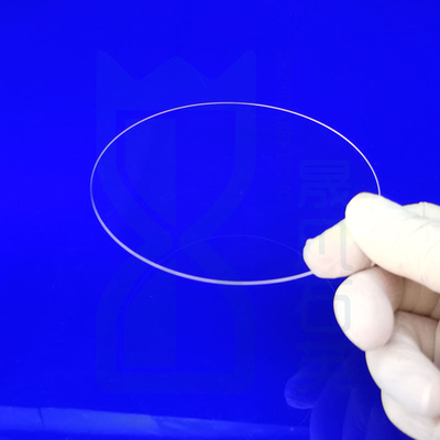 Custom High Purity UV Fused Silica Quartz Glass Optical Windows Untuk Instrumen Elektronik