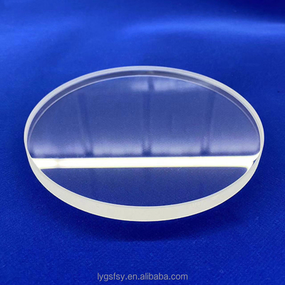 Custom ultra-tipis UV jendela optik lembaran kuarsa jendela sheet