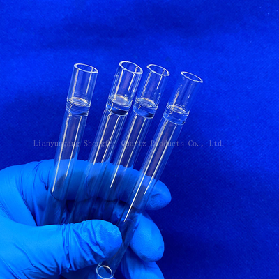 Produsen Cina laboratorium khusus suhu tinggi tahan tabung kaca kuarsa