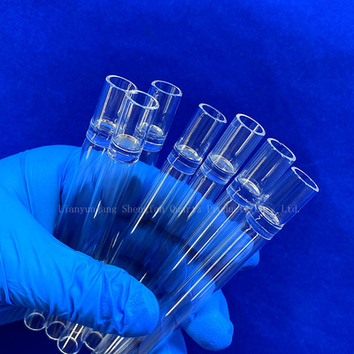 Produsen Cina laboratorium khusus suhu tinggi tahan tabung kaca kuarsa