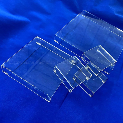 13. JGS1JGS2 JGS3 Pabrik Langsung kustomisasi Kaca Disc Kuarsa Plat Kaca Disc Fused Silica Quartz Disc untuk Lab