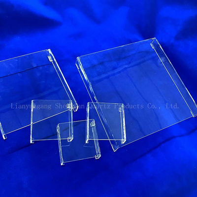 13. JGS1JGS2 JGS3 Pabrik Langsung kustomisasi Kaca Disc Kuarsa Plat Kaca Disc Fused Silica Quartz Disc untuk Lab
