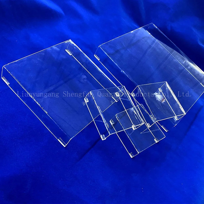 13. JGS1JGS2 JGS3 Pabrik Langsung kustomisasi Kaca Disc Kuarsa Plat Kaca Disc Fused Silica Quartz Disc untuk Lab