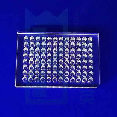 Custom High Temperature Resistant Ultra-nipis Transparent Quartz Sheet Pabrik