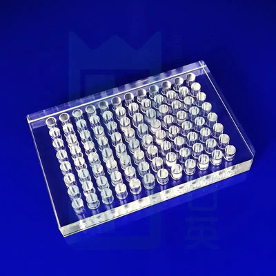 Custom High Temperature Resistant Ultra-nipis Transparent Quartz Sheet Pabrik