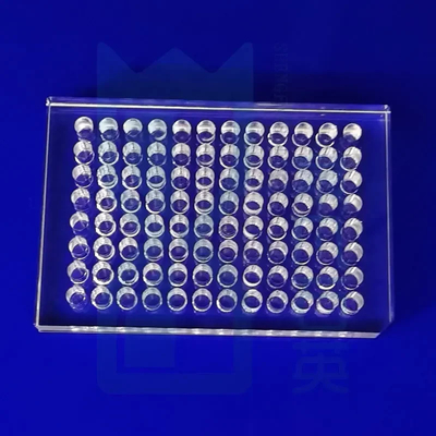 Custom High Temperature Resistant Ultra-nipis Transparent Quartz Sheet Pabrik