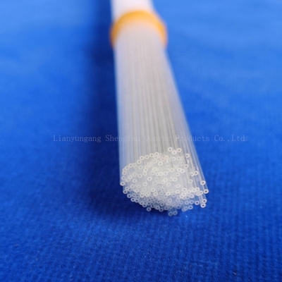 Custom suhu tinggi dan ketahanan korosi kemurnian tinggi Kuarsa Kapiler dinding ketebalan 0,25mm