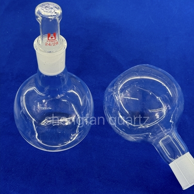 Custom tinggi kemurnian suhu tinggi disegel laboratorium pipa benang kuarsa