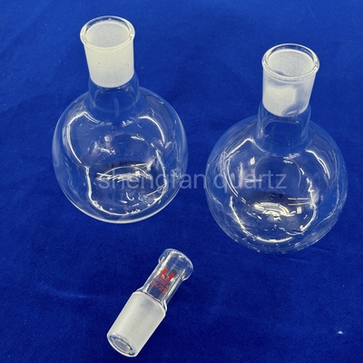Custom tinggi kemurnian suhu tinggi disegel laboratorium pipa benang kuarsa
